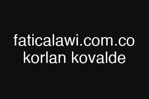 faticalawi.com.co korlan kovalde
